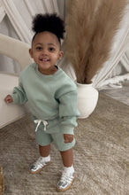 Load image into Gallery viewer, Play Date Shorts Set | Sage
