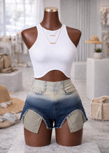 Load image into Gallery viewer, Too Risky Denim Shorts
